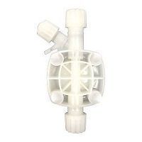 головка насоса dlx 1-15 л/ч (eone 20-30), pvdf, cer, dutral etatron (scp8006861)