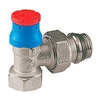 клапан термостатический giacomini угловой r401tg 1/2 , хромированный, отвод с герметичной прокладкой для радиатора отопления (r401x133)