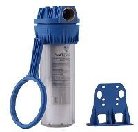 Фильтр Waterstry прозрачный ST3/4 -10 (0,6-8,8 бар, картридж PP 10 мкм, кронштейн, ключ). (NW-BR10A-3/4 )