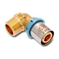 Колено 90° с наружной резьбой D26х3/4 Unidelta (4008260003)