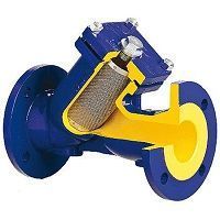 Фильтр сетчатый фланцевый Ду050, Ру40, Tmax=400°C, сетка - 1 мм, сливная пробка Zetkama 821F-050-E50 (821F-050-E50)