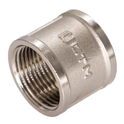 Муфта латунная резьбовая прямая 1/2 г/г CTM 16 (Бар) -20°С до +120°С (CRSF0012)