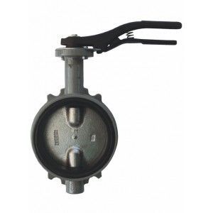 Затвор дисковый поворотный GIACOMINI , межфланцевый, стяжной (тип Wafer) Ду 250 Pу 16 (R59WX025)