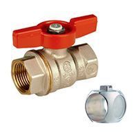 кран шаровой giacomini полнопроходной ду10 dado© 3/8 вр/вр pу42/tmax=185 с ручкой-бабочкой красной (r911x022)