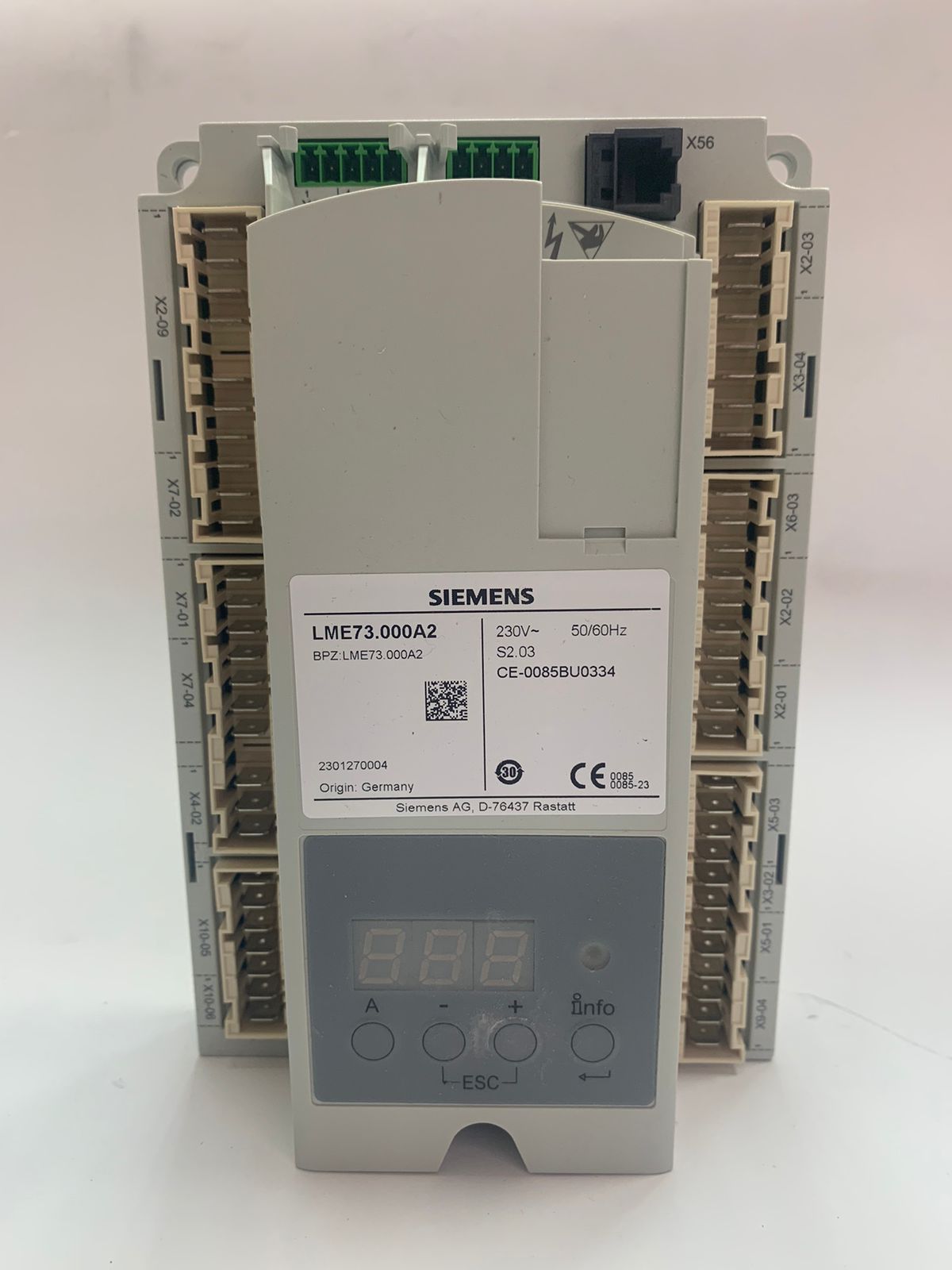 менеджер горения siemens lme73.000a2