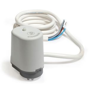 Головка электротермическая, нормально открытая с микропрерывателем GIACOMINI R473M 24 B (R478MX222)