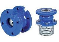 клапан обратный пружинный genebre 2450 10, ду065, pn16, корпус - gjl-250 (gg25), клапан - латунь (245010)