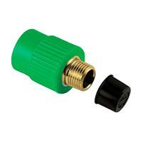 фитинг прямой giacomini с наружной резьбой 40xx1 1/4gas (h107y156)