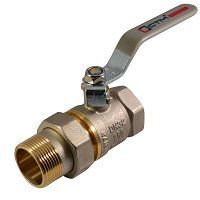 Кран шаровой 1-1/4 с накид. гайкой рычаг СТАНДАРТ СТМ (CWAFM114)