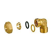 Угольник GIACOMINI с нар. резьбой 3/8 x12 (R562Y104)