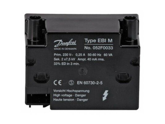 трансформатор розжига danfoss ebi m 052f0033