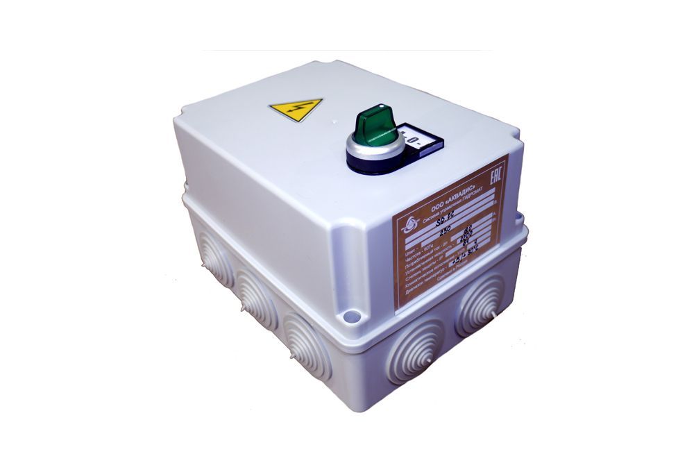 блок управления насосом waterstry sqpc 1х220 в, мощностью до 2,2квт (аналог sqsk) (sqpc)