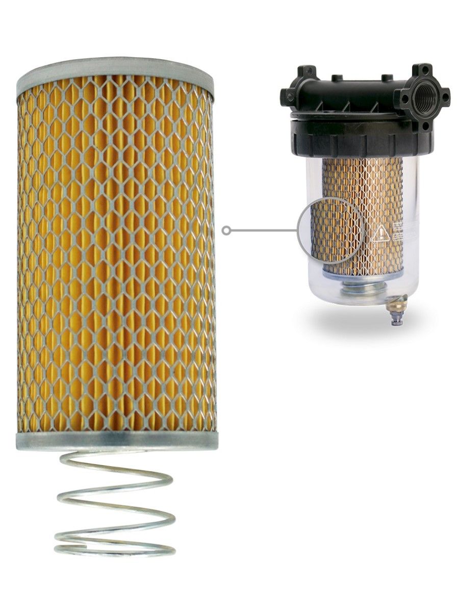 картридж фильтра fg-100 25 µm + соед.