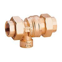 Предохранитель обратного течения GIACOMINI R624 3/4 со спускным отверстием (R624Y004)