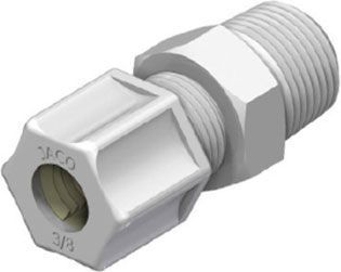 переходник прямой с наружной резьбой 5/8x1/2 jaco (jc10-10-8ppg)