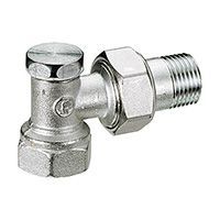 Клапан отсечной угловой 1/2”, хромированный GIACOMINI R16D2 (R16DX003)