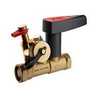 Клапан балансировочный Broen статический Ballorex Venturi FODRV Ду 15L Pу25 р/р с Kvs=0,63м3/ч Т -30...+135 C (4355000L-001003)