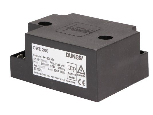 трансформатор поджига dungs dez 200 252114