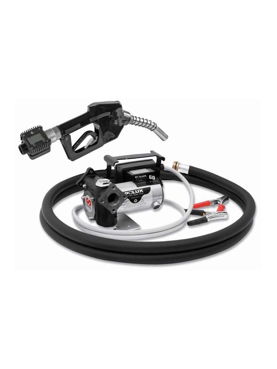 комплект для перекачки дт 12в, 60 л/мин