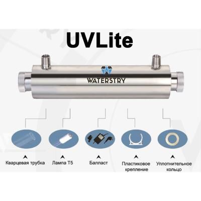 Стерилизатор УФ Waterstry UVLite 6GPM 3/4 25 Вт монтажная длина 445 мм(UVL6)