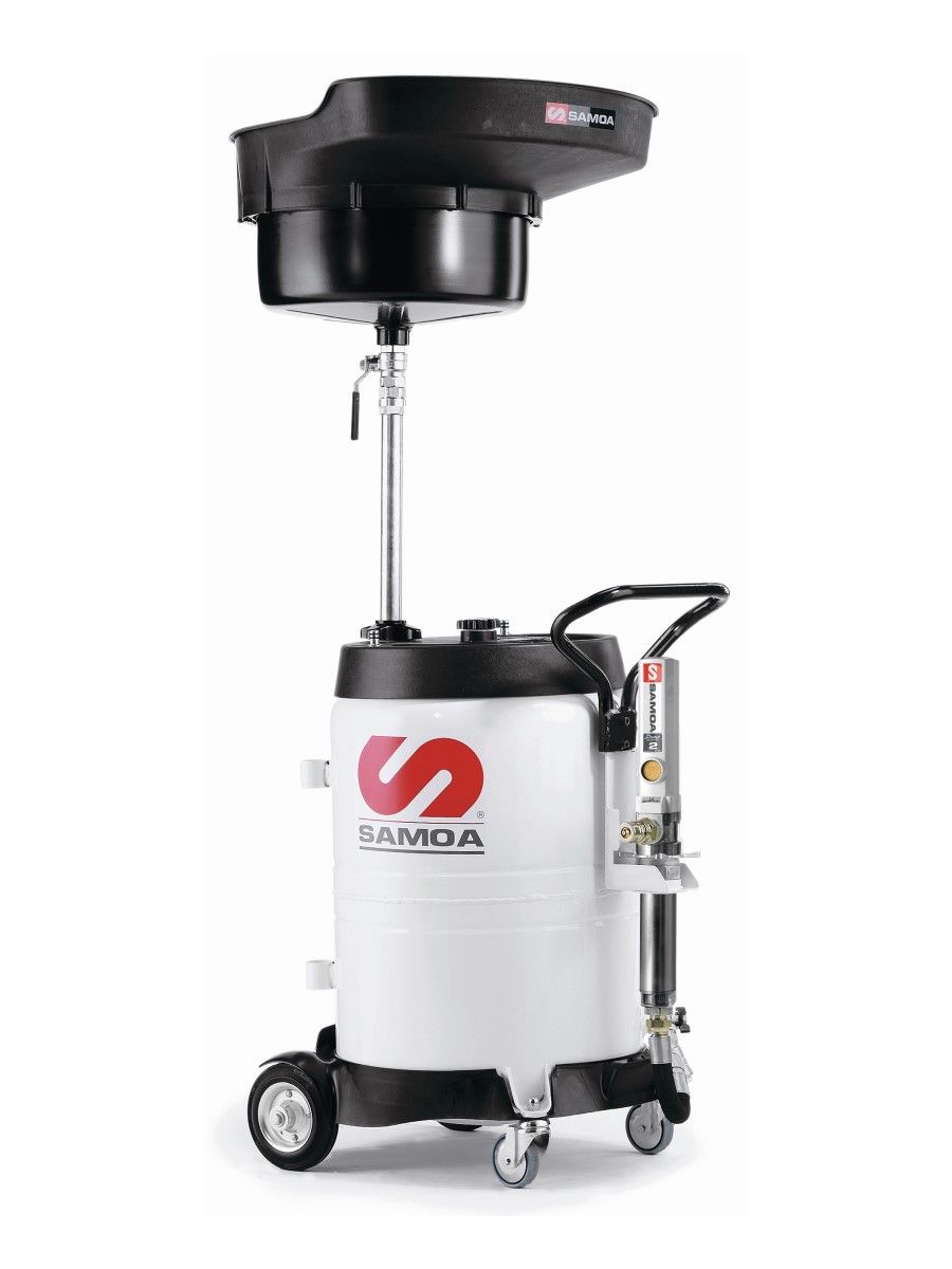 приемник мобильный отработанного масла 100 л с насосом