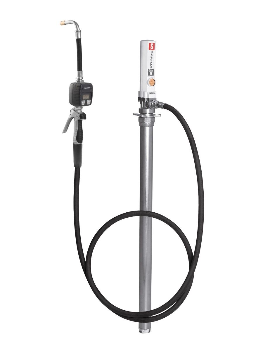 комплект для масла с насосом рм2 1:1 и счетчиком 205 л бочки