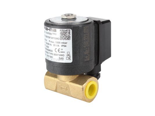 газовый электромагнитный клапан brahma e6g*s8*3/8*gmo 13747000