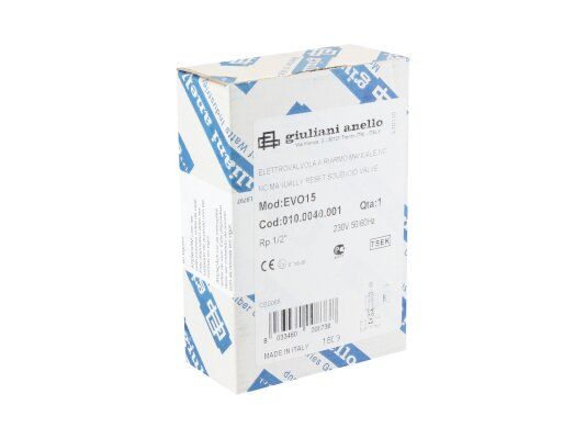 газовый электромагнитный клапан giuliani anello evo15