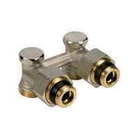 узел нижнего подключения угловой giacomini r388 ду 20 с адаптером r483, для двухтрубных систем 3/4 fx3/4 e (r388x012)