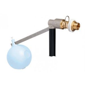 Клапан поплавковый FARG GLOBUS 3/4 никелированный (без шара), Pmax-12 бар, Tmax-80C (FARG525)