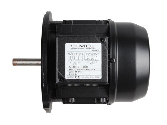 электродвигатель simel 52/3012, 0.37 квт
