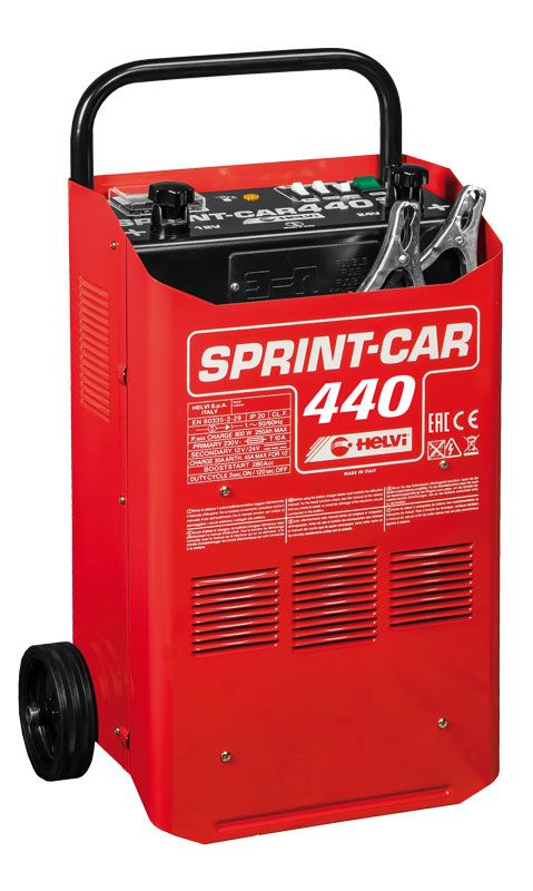 пуско-зарядное устройство helvi sprintcar 440 для автомобилей