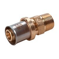 Фитинг прямой GIACOMINI 3/4 x(16x2) Мультипресс с наружной резьбой (RM107Y043)