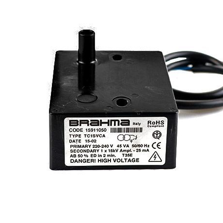 трансформатор розжига brahma tc1svca кабель 310мм