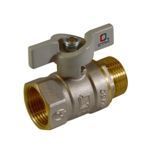 Кран шаровой для воды 1/2 ВН/НР бабочка СТАНДАРТ СТМ (CWFMB012)