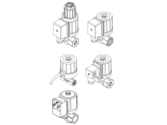 газовый электромагнитный клапан brahma e6g*s8*1/4*gfd 13751000