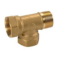 Коллекторный Тройник GIACOMINI 3/4тАЭF x 3/4тАЭF x 3/4тАЭM (R182Y006)