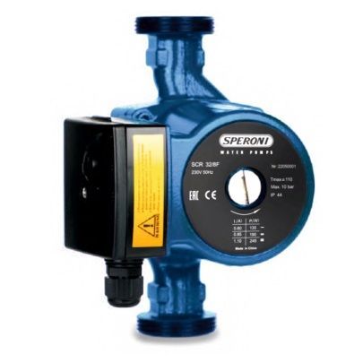 насос циркуляционный speroni scr 32/80-180, tre velocita, 1х230 в (sprn3280tv)