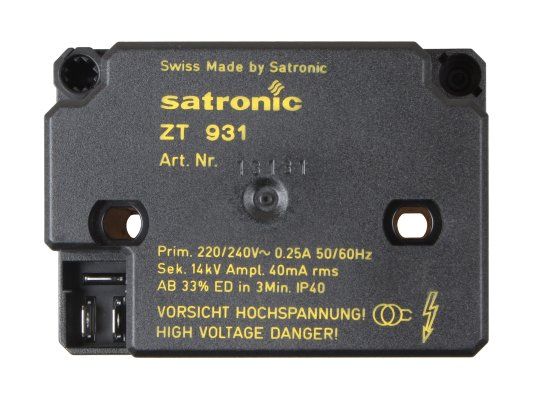 трансформатор поджига satronic / honeywell zt 931