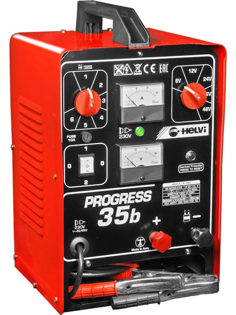 зарядное устройство helvi progress 35b для аккумуляторов