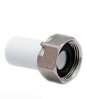 Штуцер для присоединения счетчика воды под пломбу Dмм хG'' 32х1 1/4 РосТурПласт (10855)