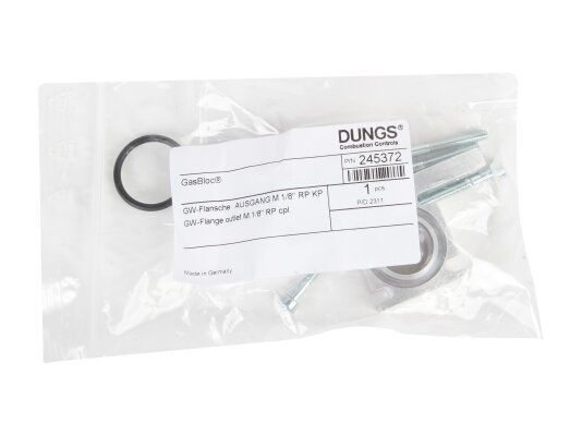 фланец газового клапана с ниппелем dungs, 245372