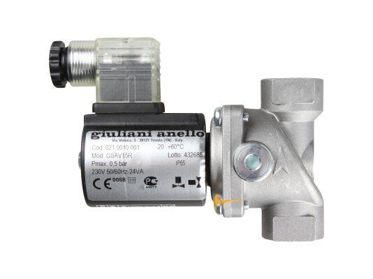 газовый электромагнитный клапан giuliani anello gsav15r