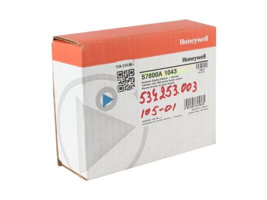 дисплей honeywell s7800a1043