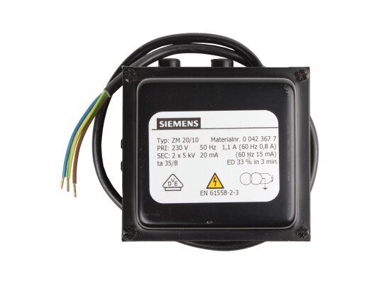 трансформатор розжига siemens zm 20/10 00423677