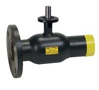 Кран шаровой Broen КШТ 61.104.400.25.11 с/ф Ду400 Pу25 ИСО сварка/фланец + редуктор (КШТ 61.303.700.Р)