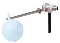 поплавковый механический регулятор уровня farg 1/2, штанга 320мм (без шара) pmax-8 бар, tmax-80c (farg523/1.1/2)