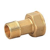 отвод giacomini с накидной гайкой для счетчиков 1/2 x3/4 (r37x003)