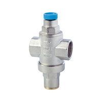 Регулятор (редуктор) давления FARG MINIRID 3/4 , Ду20, Pу15, Pmax-15 бар, Pout 1,2-6bar, латунь, G1/4 под манометр (490.3/4G)