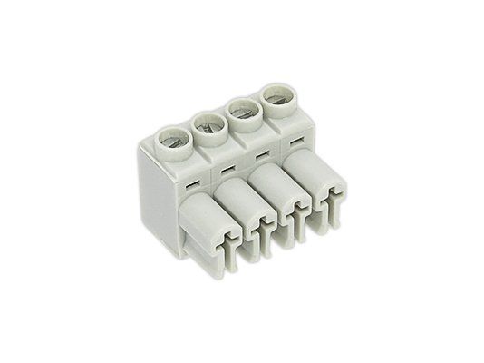 разъём wieland 4p, серый, мама